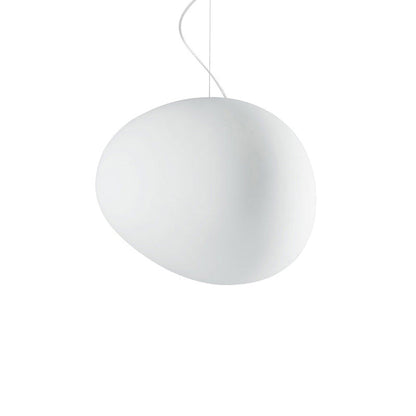 Organisk pendellampe til moderne elegance Pendellampe Tech Butik Dia 47cm x H 40cm Hvid Varm Hvid