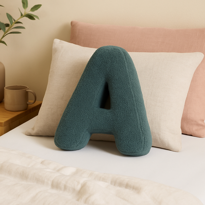 Personlig Alfabet Sofa Pude – Ét Bogstav, Uendelig Stil Dekorative puder Tech Butik
