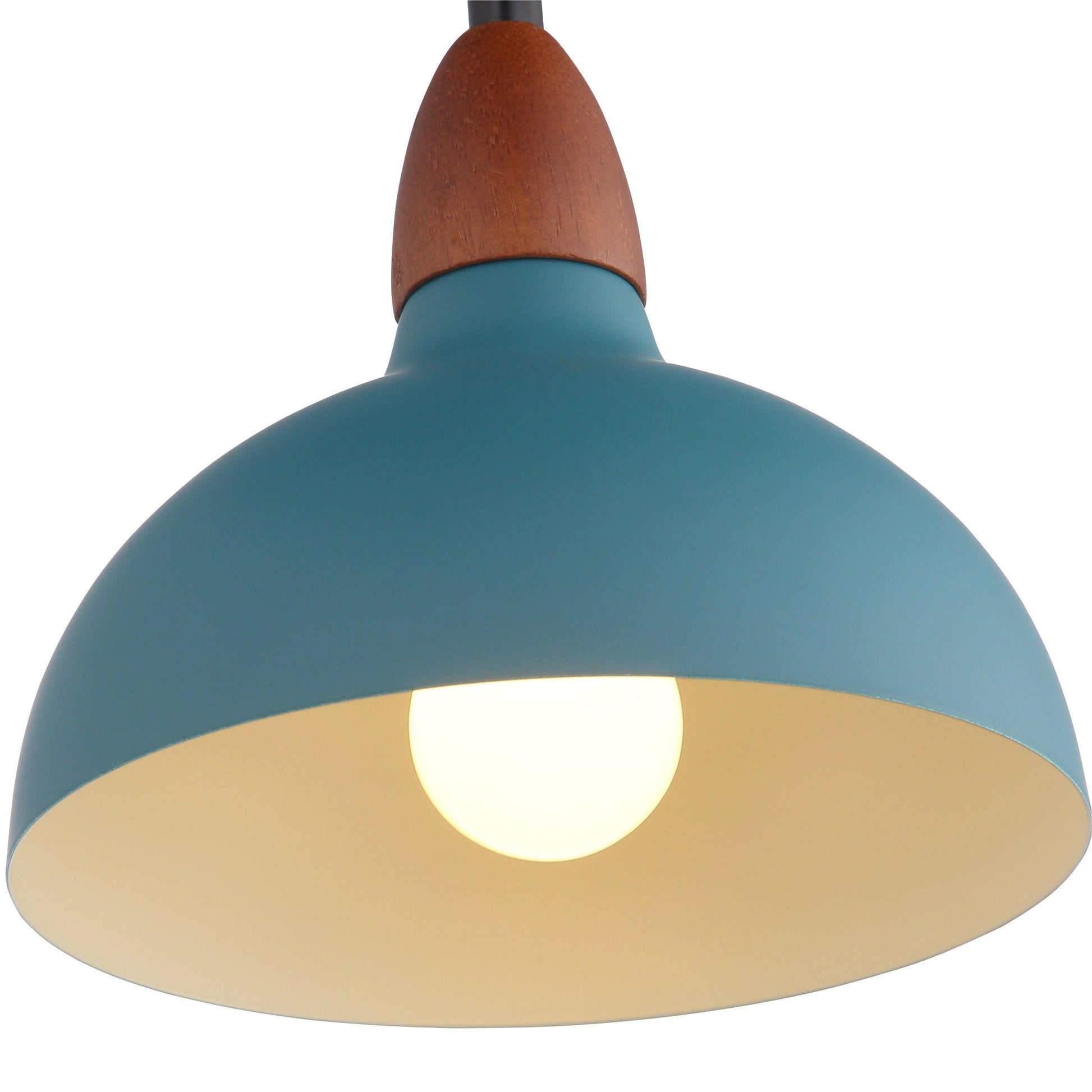 Oak Pendellampe Ø19 – Petrolblå Naturlig Elegance Vedhæng Tech Butik