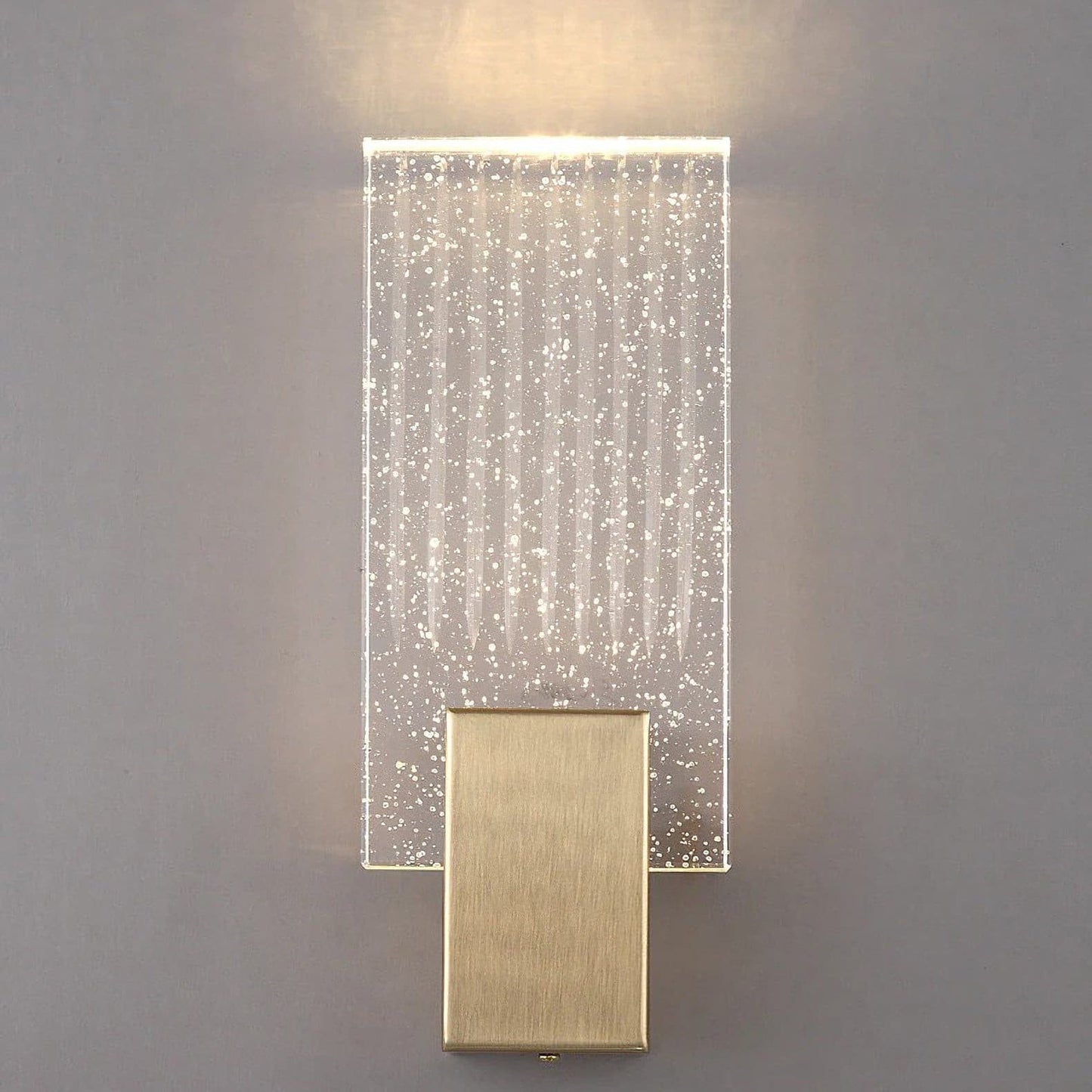 Plisseret Krystal Væglampe – Elegant Glans til Dit Hjem Wall Lamp Tech Butik