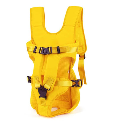 Ergonomisk Hunderygsæk – Komfortabel Transport op til 10 kg Pets & Supplies Tech Butik Gul S