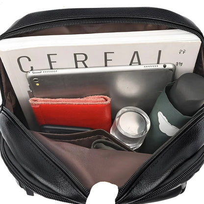 Luksus Læderrygsæk til Damer – Hvor Mode Møder Funktion Rygsække Tech Butik