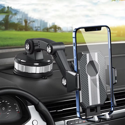 Praktisk Smartphone Holder til Bil med Stærk Sugekop og 360° Rotation Telefonholder Tech Butik Default