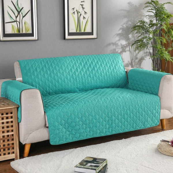 Premium Blød Polyester Vandtæt Sofa Beskytter Møbeltilbehør Tech Butik Mint Grøn En siddeplads 55x196cm