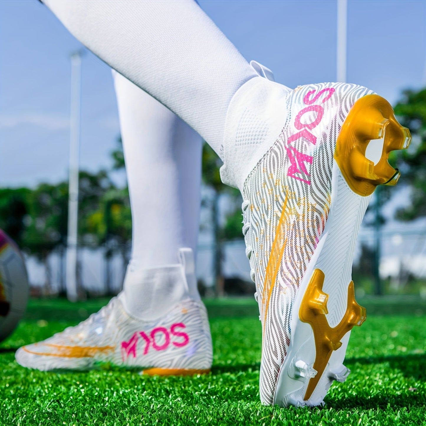 Professionelle Fodboldstøvler med Grebsprofil Shoes Tech Butik