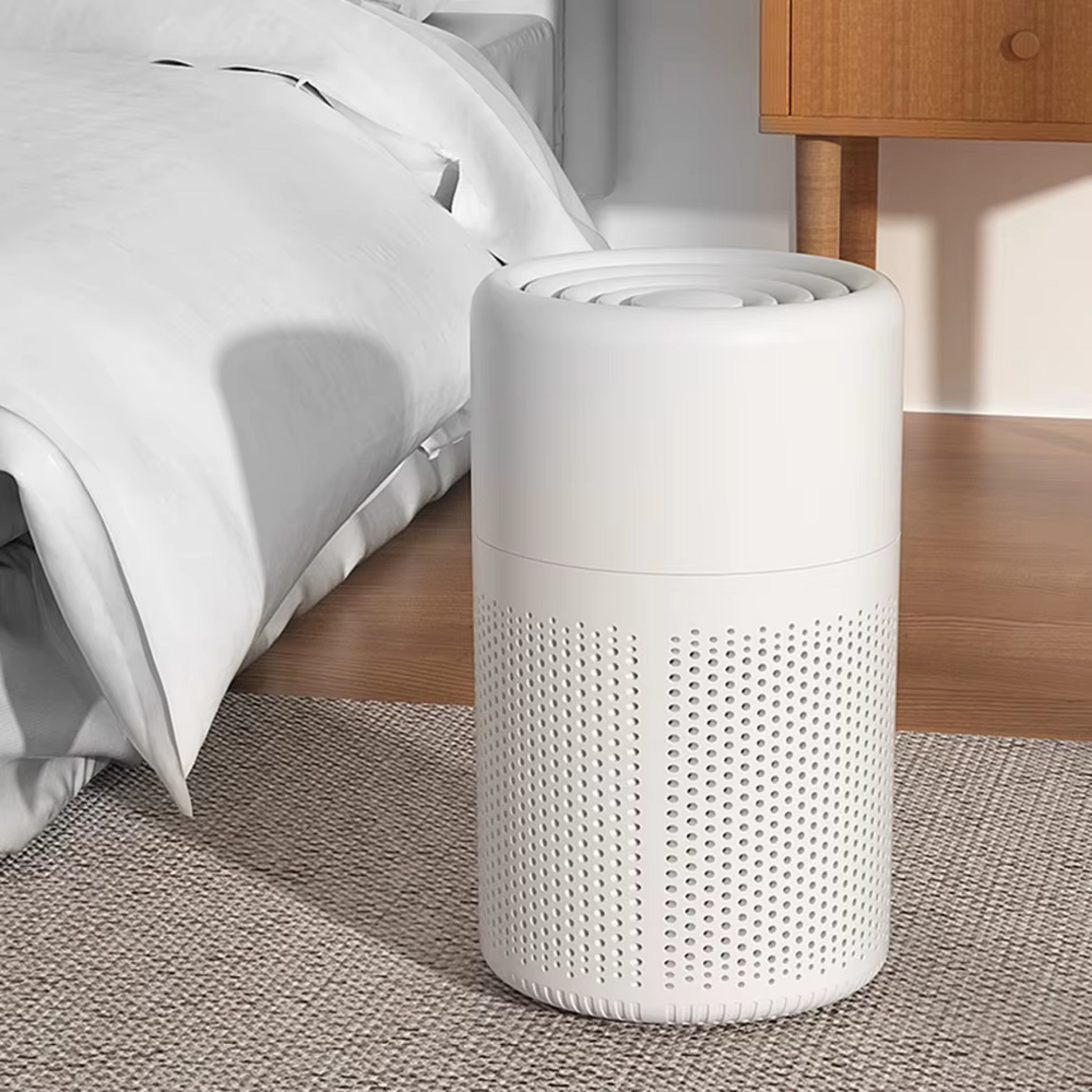 Mini Bærbar Luftrenser – Kompakt & Kraftfuld Frisk Luft-Løsning Home Tech Butik