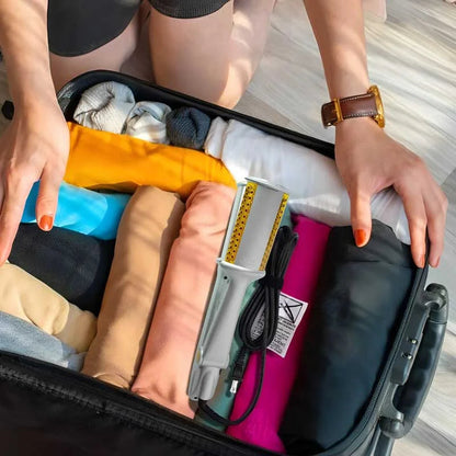 2-i-1 roterende hårbørste – ubesværet styling med krølle- og glattekraft Hair Brush Tech Butik