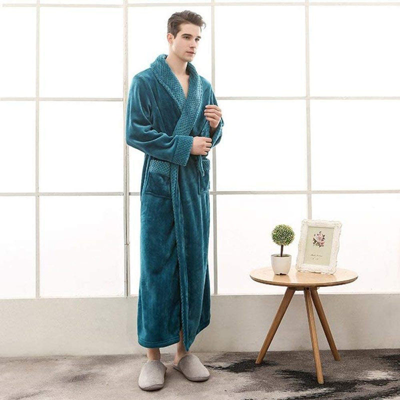 Blød Lang Morgenkåbe – Hygge og Elegance til de Kolde Dage Bathrobes Tech Butik