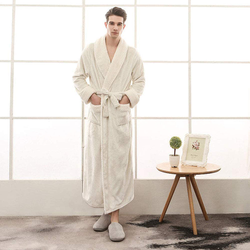 Blød Lang Morgenkåbe – Hygge og Elegance til de Kolde Dage Bathrobes Tech Butik