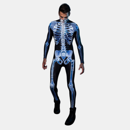 Røntgen Halloween-kostume – Uhyggeligt skeletlook Kostumer Tech Butik