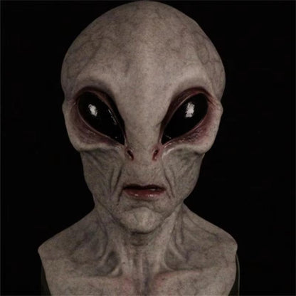 Udenjordisk Alien-maske – Uhyggeligt Halloween-kostume-tilbehør Kostumer og tilbehør Tech Butik 3