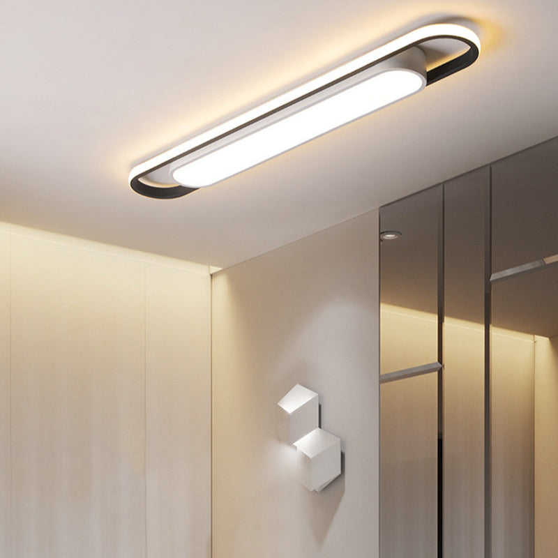 Rektangulær LED Loftlampe til Moderne Rum Loftlamper Tech Butik