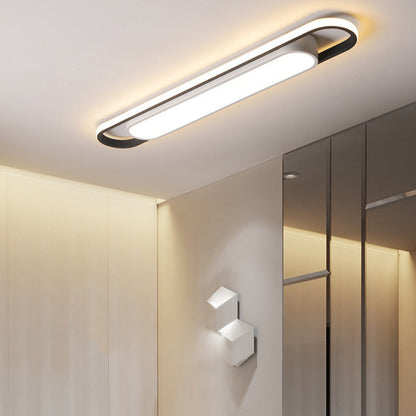 Rektangulær LED Loftlampe til Moderne Rum Loftlamper Tech Butik