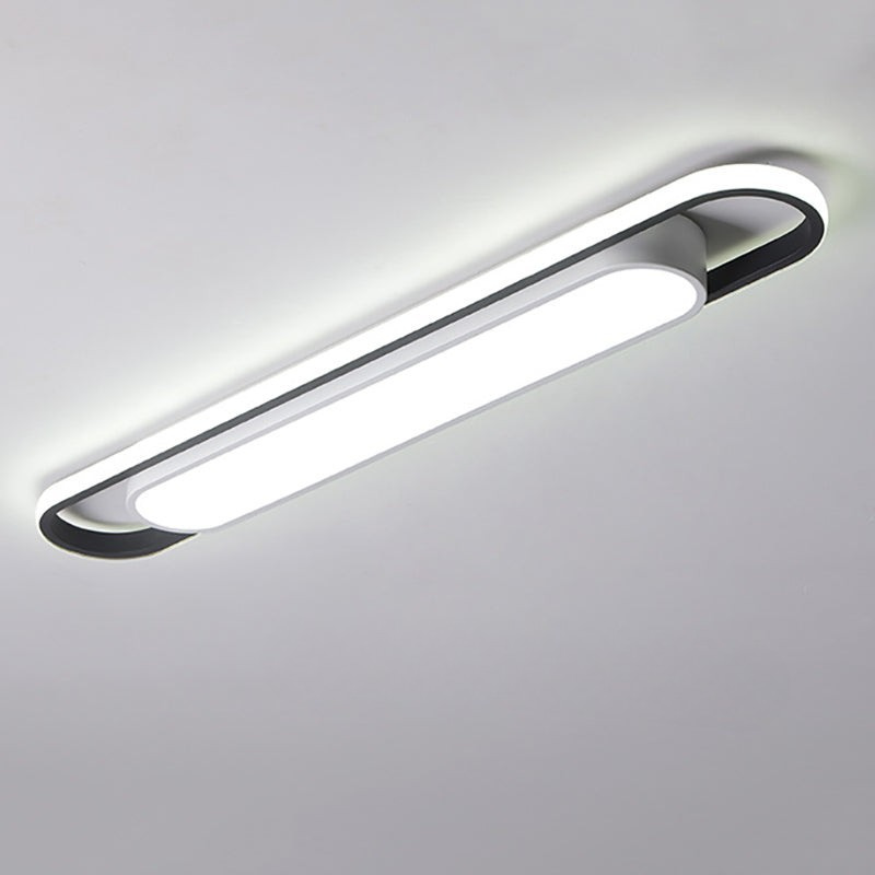 Rektangulær LED Loftlampe til Moderne Rum Loftlamper Tech Butik