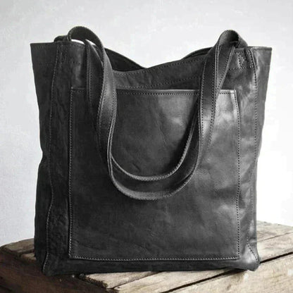 Elegant Læderhåndtaske til Kvinder – Luksus, Stil og Tidløst Design Women's bag Tech Butik Sort kaffe