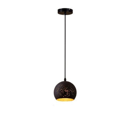Retro Loft pendellampe med vaseformet udskåret skærm Hængelamper Tech Butik H