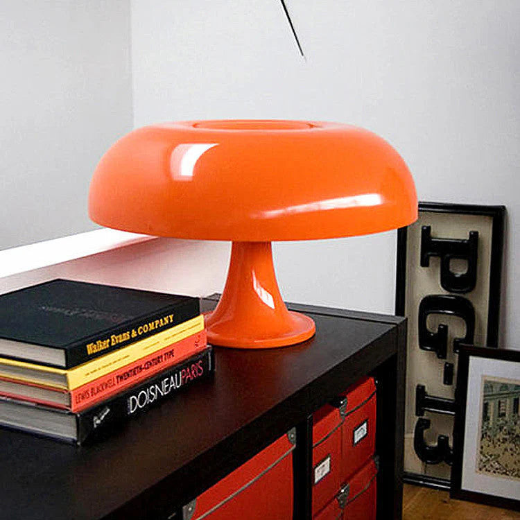 Retro Svamp Bordlampe – Italiensk Design, Hyggelig Atmosfære Belysning Tech Butik