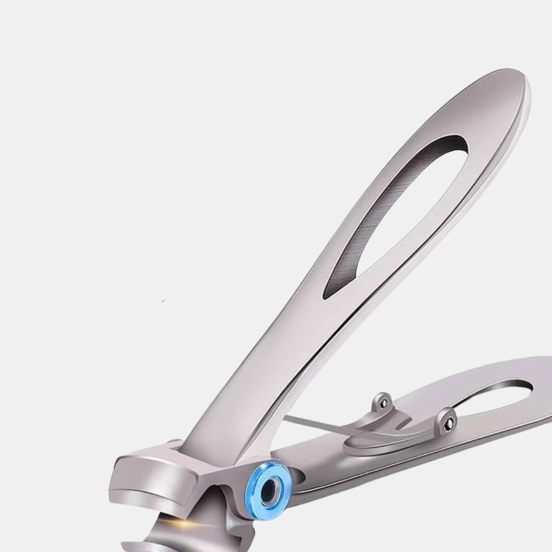 Robust Negleklipper-Set – Præcis Klipning af Tykkere Negle Negleklippere Tech Butik Sølv 1 x lille 1 x stor