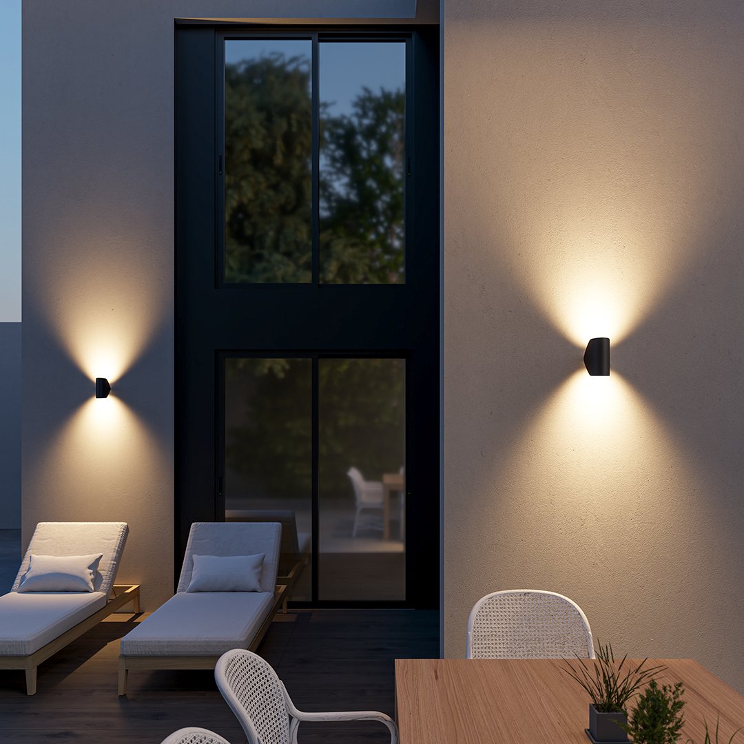 Elegant LED Væglampe – Hvor Moderne Design Møder Smart Fleksibilitet Udendørs belysning Tech Butik