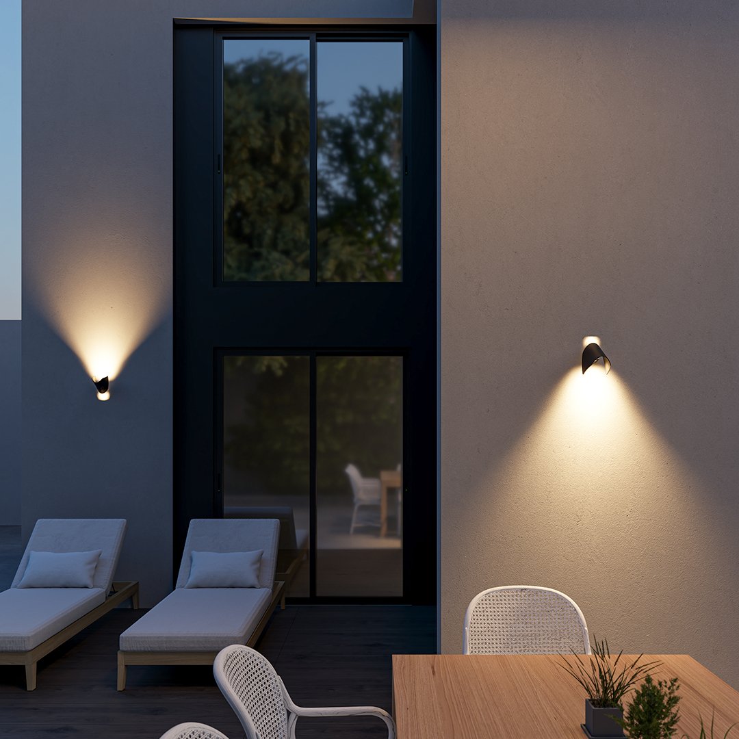 Elegant LED Væglampe – Hvor Moderne Design Møder Smart Fleksibilitet Udendørs belysning Tech Butik