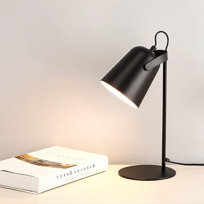 Moderne Drejelig Bordlampe – Øjenvenlig Belysning Bordlamper Tech Butik Sort