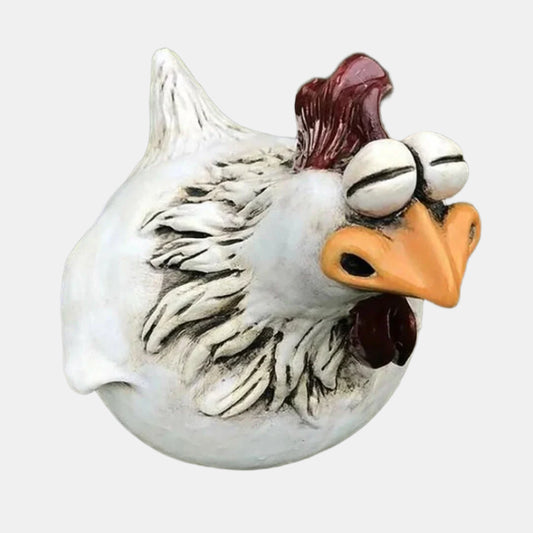 Rustik Hønefigur til Haven Figurer Tech Butik A