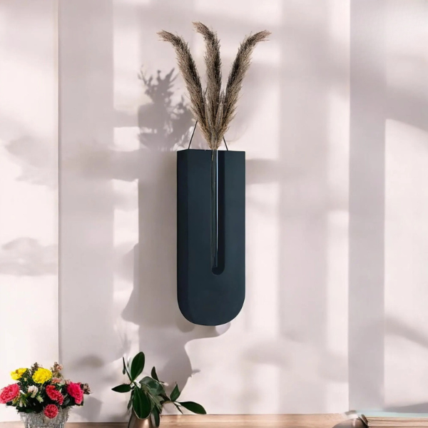 Rustikt Håndlavet Trævægsholdersæt Til Indendørs Planter Og Pladsbesparende Lodret Udstilling Vægplanter Tech Butik