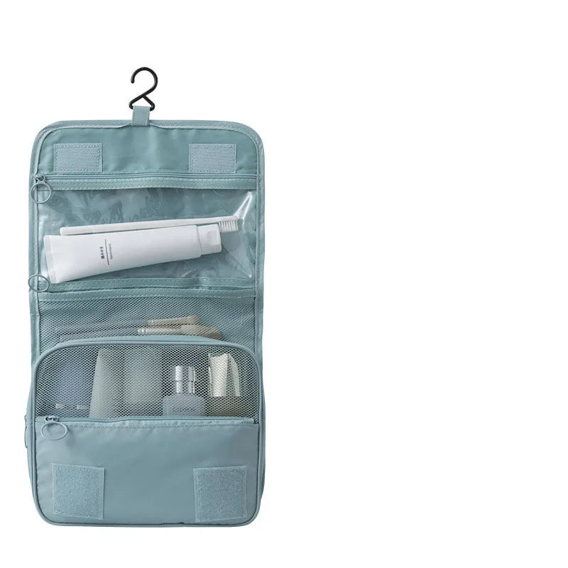 Hængende Rejsetaske til Toiletsager – Praktisk & Rummeligt Design Cosmetic & Toiletry Bags Tech Butik Se Blå