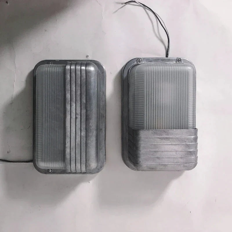 Vintage LED Udendørs Væglampe – Industriel Retro Glas Vægbelysning Lamps & Lighting Tech Butik