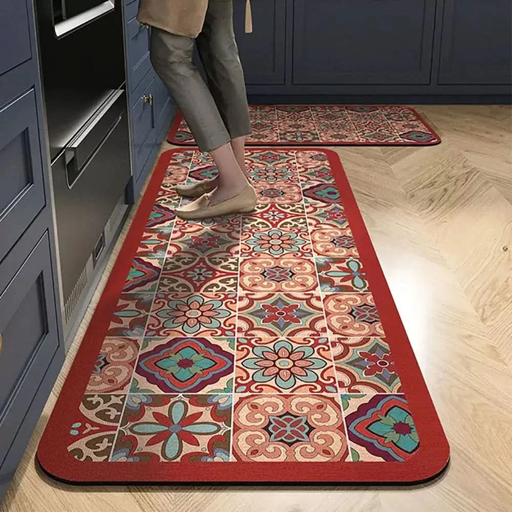Skridsikre Køkkemåtter og Løbere – Holdbar og Stilfuld Gulvdekoration Rug Tech Butik 5 40x60cm and 40x120cm