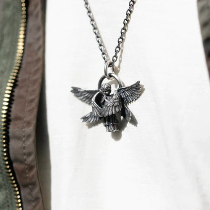 Englevogter Halskæde – Et Symbol på Kærlighed, Tro & Guddommelig Beskyttelse Necklace Tech Butik