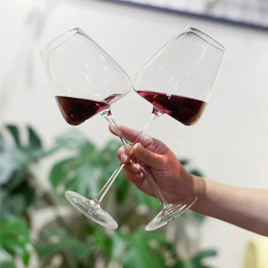 Håndlavede Krystalglas til Vin & Champagne – Elegance i Hvert Sip Tableware & Serveware Tech Butik Rødvin (2 glas)