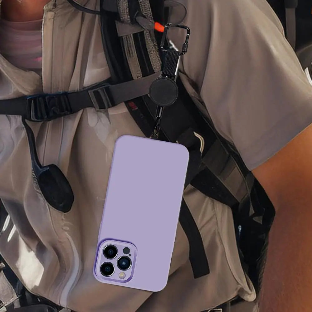 Udtrækkelig Telefonsikringsholder – Anti-tyveri Design med Bælteclip Phone Security Holder Tech Butik