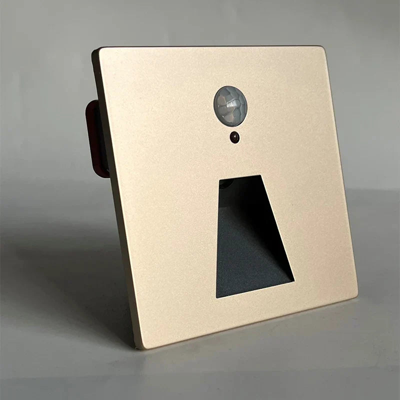 Smart Bevægelsessensor Natlys – Blød Væg­belysning til Trapper Lamps & Lighting Tech Butik Sensor D Sand guld