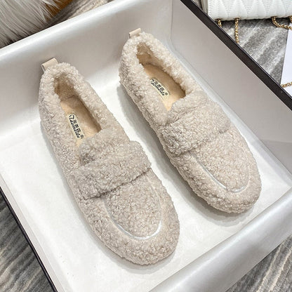 Dame Bløde Moccasins – Hygge Komfort med Skridsikker Sål Flats Tech Butik