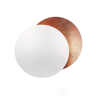Solar Eclipse Væglampe – Mystisk Belysning til Enhver Plads wall lamp Tech Butik Kobber/hvid 20cm