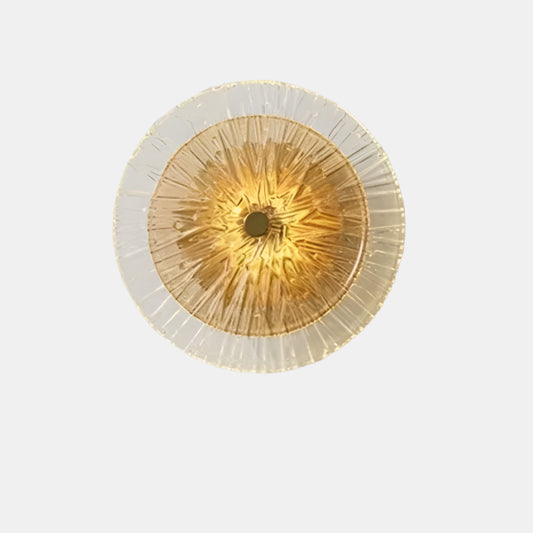 Minimalistisk Rund Væglampe til Moderne Indretning Væglamper Tech Butik Beige