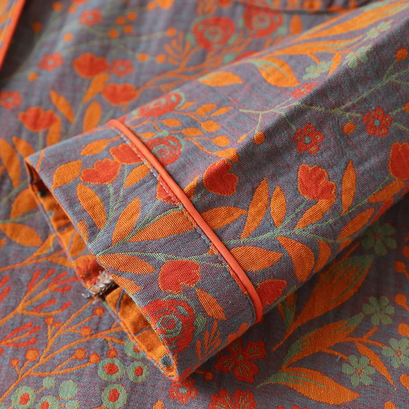 Blomstret Pyjamasæt – Afslappende, Blødt og Komfortabelt Hele Natten Pajamas Tech Butik