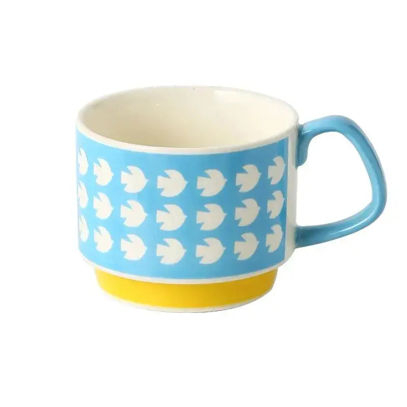 Retro Keramiske Kopper – Klassisk Design, Tidløs Stil og Daglig Nydelse Mugs Tech Butik C 300ml