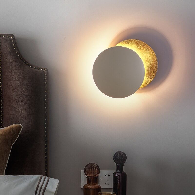Solar Eclipse Væglampe – Mystisk Belysning til Enhver Plads wall lamp Tech Butik
