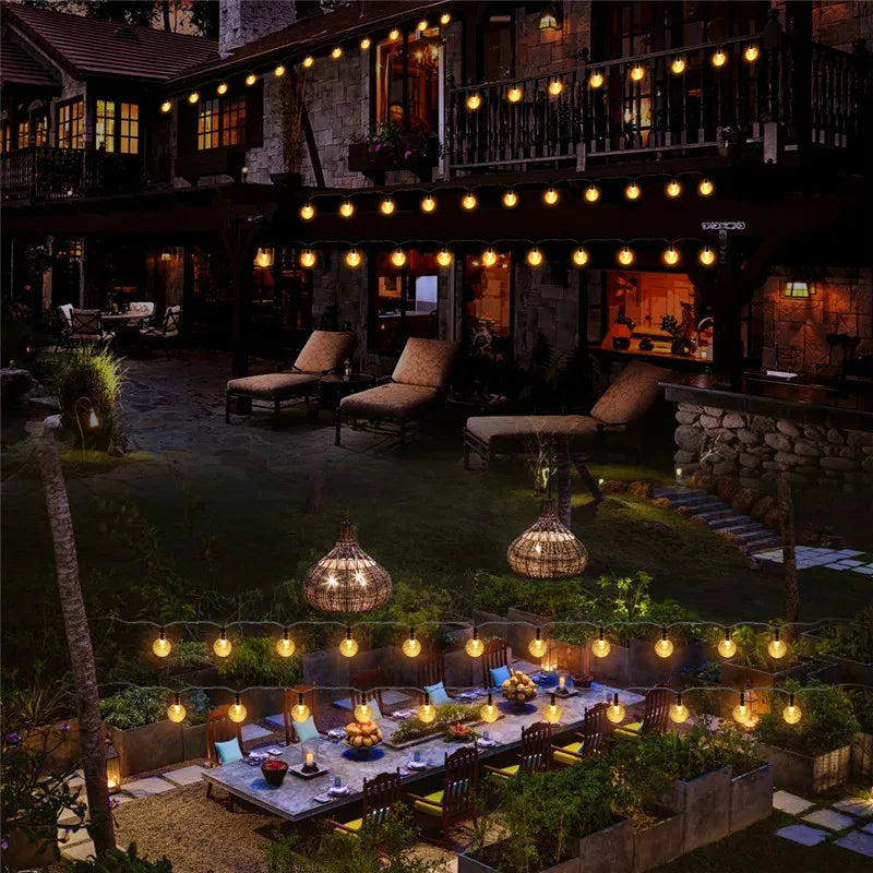 Solcelle Twinkle-lamper – Magisk Udendørsbelysning Tech Butik