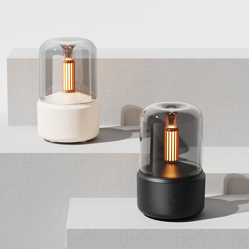 Elektrisk Aromaterapi Diffuser & Luftfugter – Sort & Hvid Elegance Diffusers & Burners Tech Butik