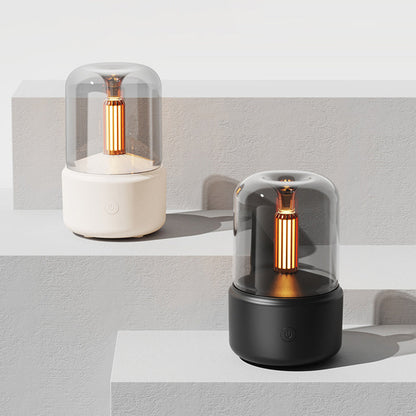 Elektrisk Aromaterapi Diffuser & Luftfugter – Sort & Hvid Elegance Diffusers & Burners Tech Butik