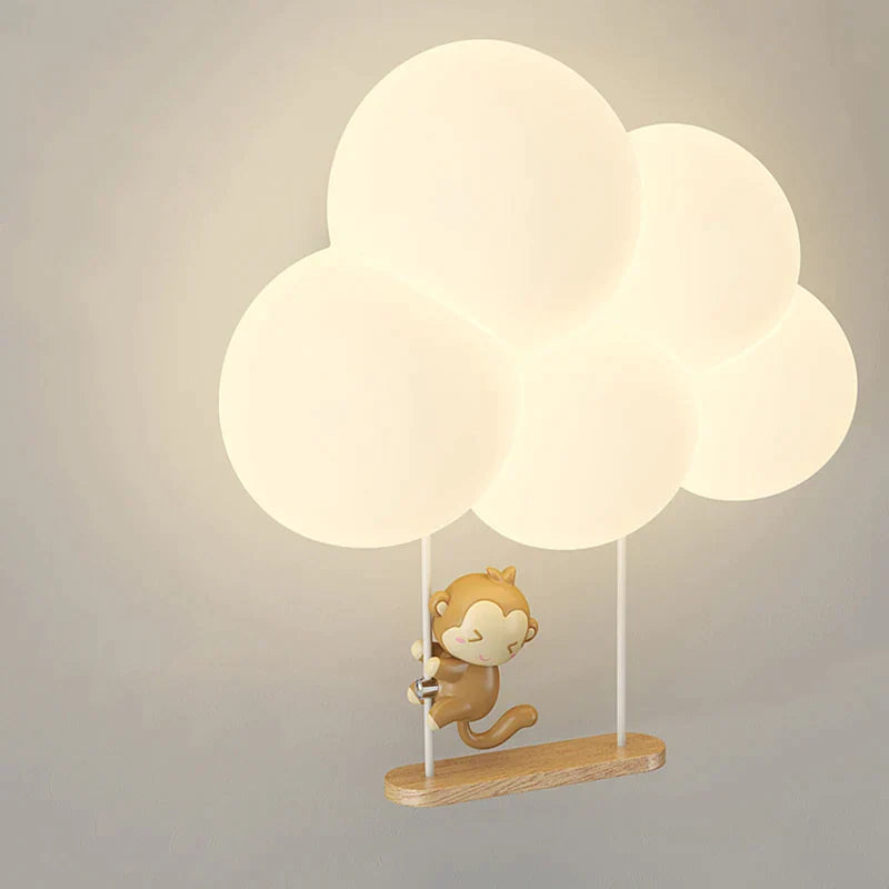 Bedårende Skyformet Væglampe – Charmerende Børneværelsesbelysning Lamps & Lighting Tech Butik