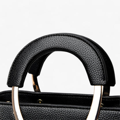Luksus læder tote håndtaske - Tidløs Elegance med Rummeligt og Alsidigt Design Bags Tech Butik