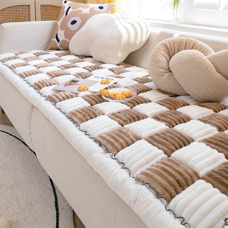 Hyggeligt Skridsikkert Sofabetræk til Komfort og Møbelbeskyttelse Pet Carriers & Crates Tech Butik