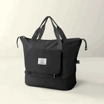 Bærbar Foldebag – Perfekt til Rejser & Opbevaring Bagage og rejseudstyr Tech Butik Sort (Næsten udsolgt)