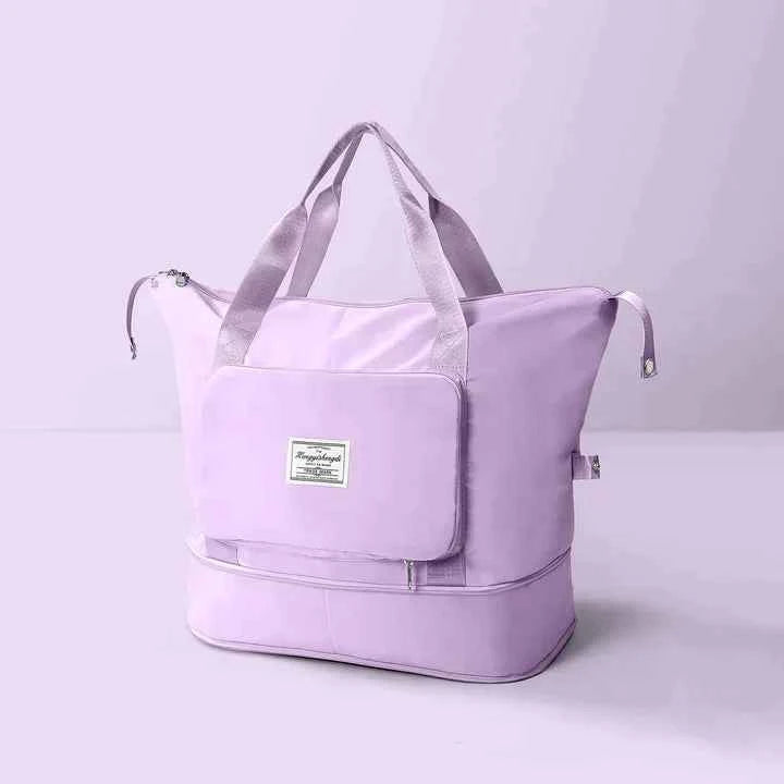 Bærbar Foldebag – Perfekt til Rejser & Opbevaring Bagage og rejseudstyr Tech Butik Lilla