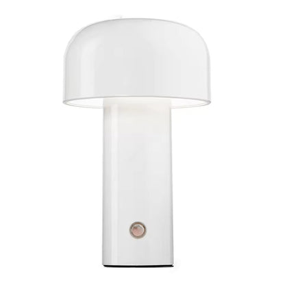 Bærbar USB-opladelig Touch Bordlampe – Moderne Elegance med Fleksibel Belysning decwinner Tech Butik Hvid