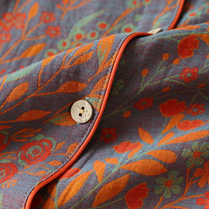 Blomstret Pyjamasæt – Afslappende, Blødt og Komfortabelt Hele Natten Pajamas Tech Butik